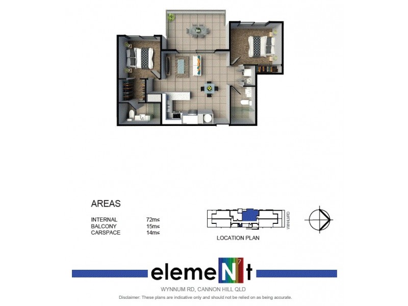 15/1049 Wynnum Road, Cannon Hill QLD 4170 Floorplan