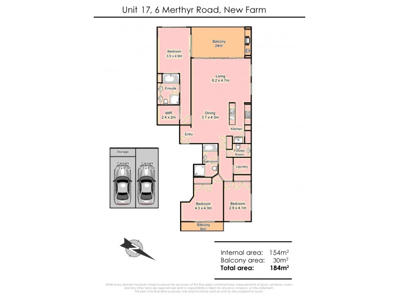 New Farm QLD 4005 Floorplan