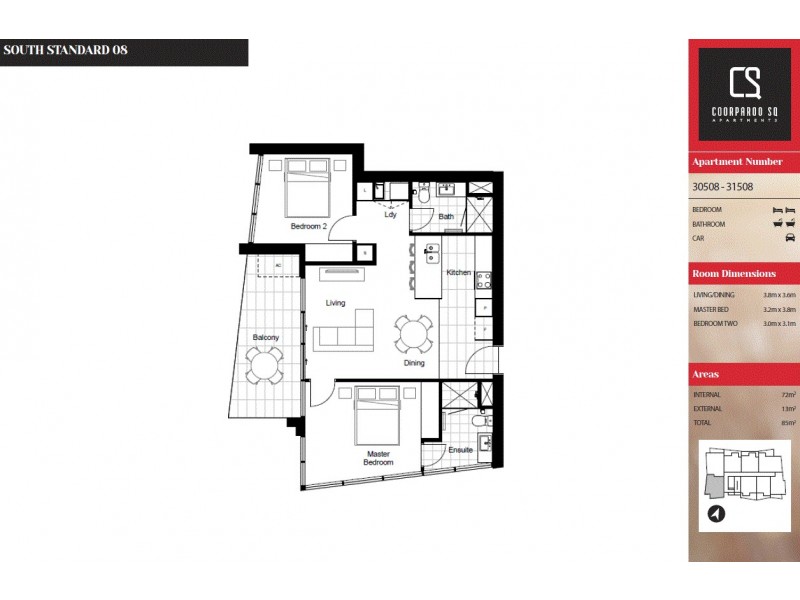 30308/300 Old Cleveland Road, Coorparoo QLD 4151 Floorplan