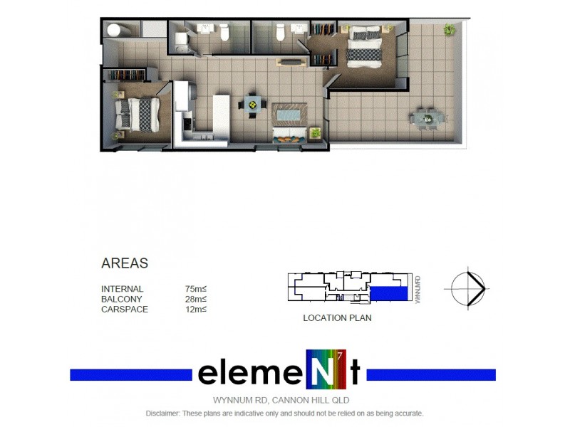 7/1049 Wynnum Road, Cannon Hill QLD 4170 Floorplan