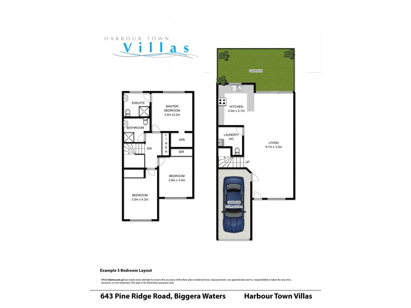 37/643 Pine Ridge Road, Biggera Waters QLD 4216 Floorplan