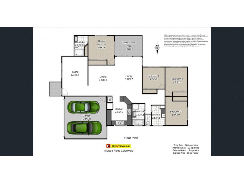 35 Earnshaw Street, Calamvale QLD 4116 Floorplan