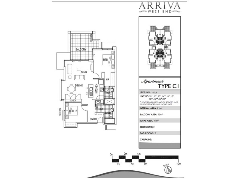 10/28 Ferry Road, West End QLD 4101 Floorplan
