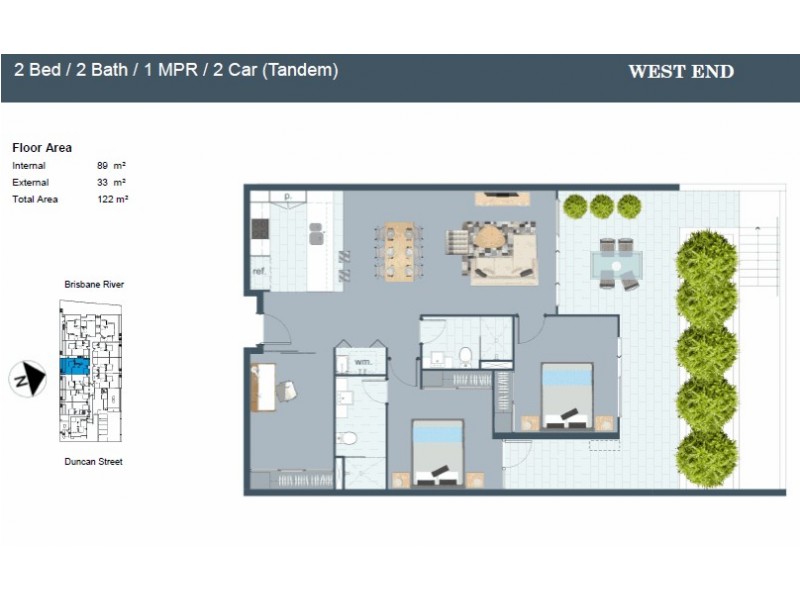 25 Duncan Street, West End QLD 4101 Floorplan