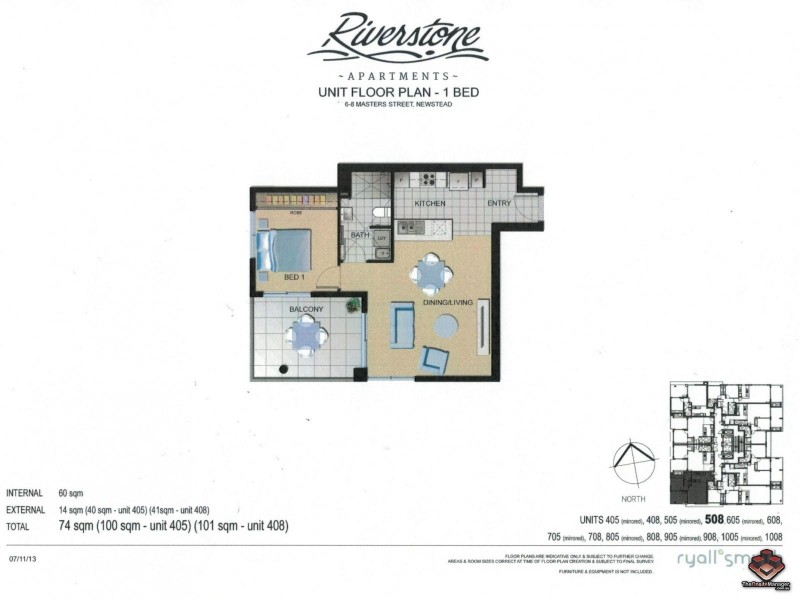 605 / 8 Masters Street, Newstead QLD 4006