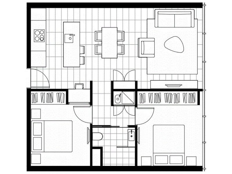 855 Stanley Street, Woolloongabba QLD 4102 Floorplan