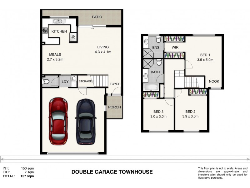 1 / 57 Charles Canty Drive, Wellington Point QLD 4160 Floorplan