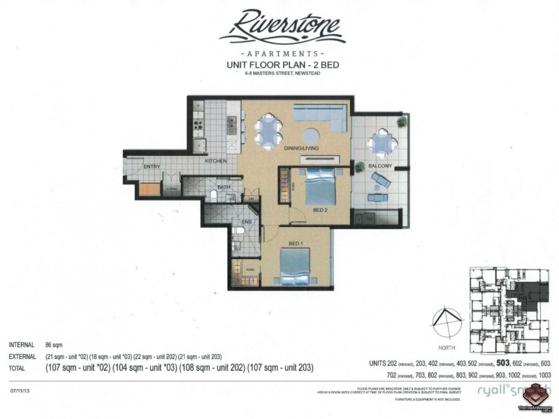 203 / 8 Masters Street, Newstead QLD 4006