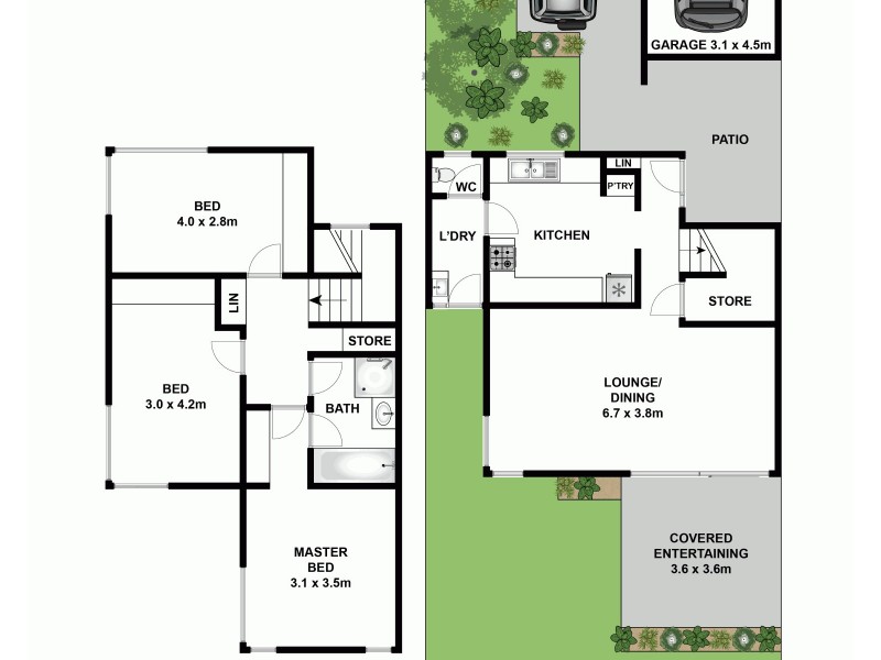 194/641 Pine Ridge Road, Biggera Waters QLD 4216 Floorplan