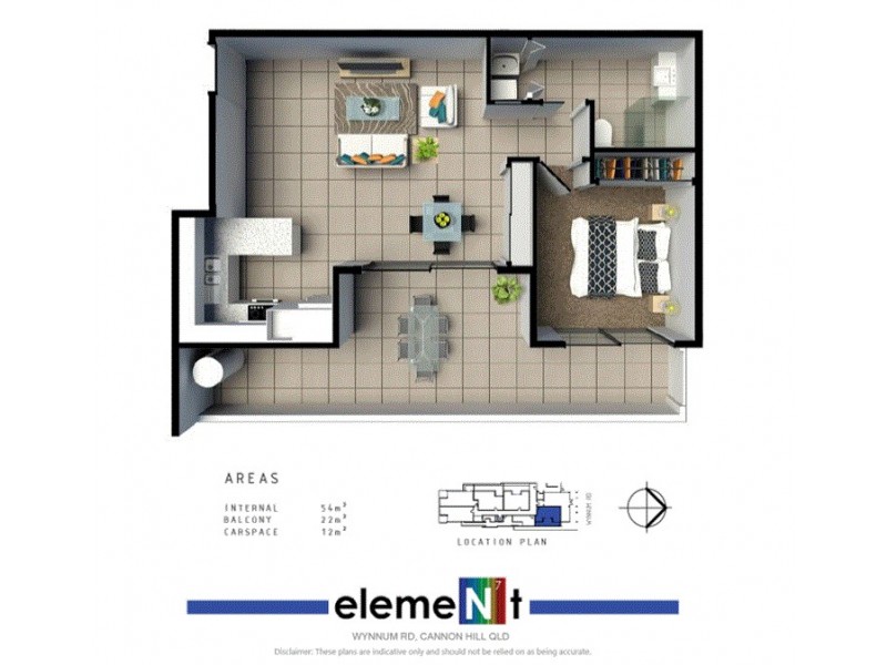 2/1049 Wynnum Road, Cannon Hill QLD 4170 Floorplan