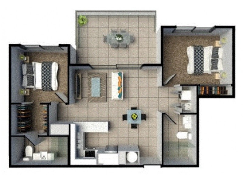 3/1049 Wynnum Road, Cannon Hill QLD 4170 Floorplan