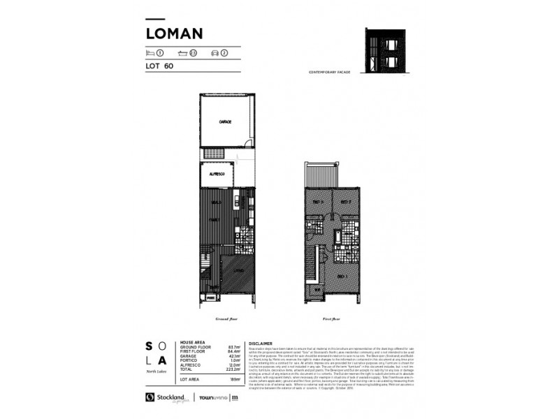 58/25 The Corso, North Lakes QLD 4509 Floorplan