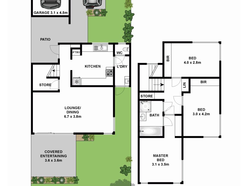131/641 Pine Ridge Road, Biggera Waters QLD 4216 Floorplan