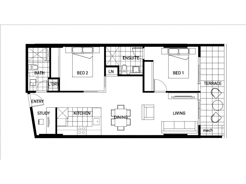 508/330 Lygon Street, Brunswick East VIC 3057 Floorplan
