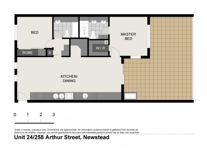 258 Arthur Street, Teneriffe QLD 4005 Floorplan