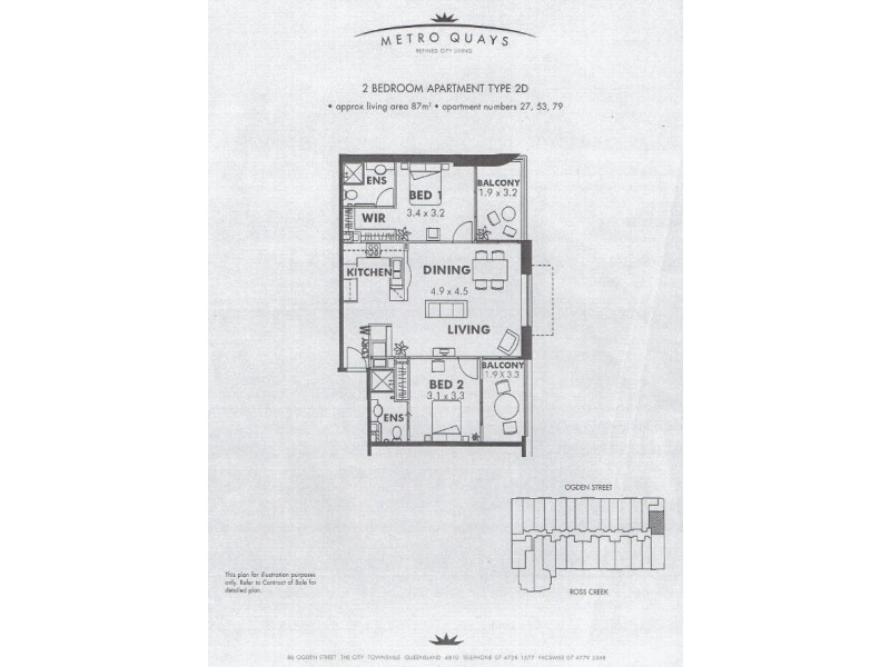 86-124 Ogden Street, Townsville City QLD 4810 Floorplan