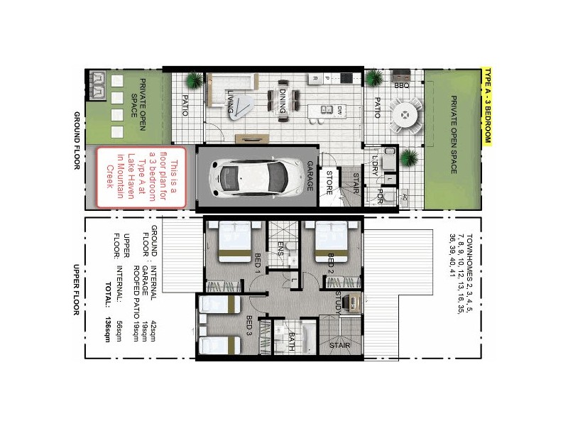 75 / 6 Crayfish street, Mountain Creek QLD 4557 Floorplan