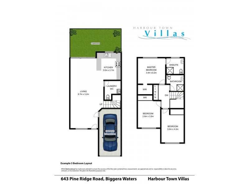 96/643 Pine Ridge Road, Biggera Waters QLD 4216 Floorplan