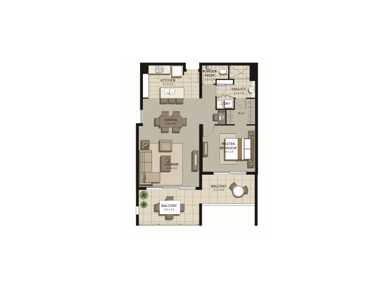 154 Musgrave Avenue, Southport QLD 4215 Floorplan