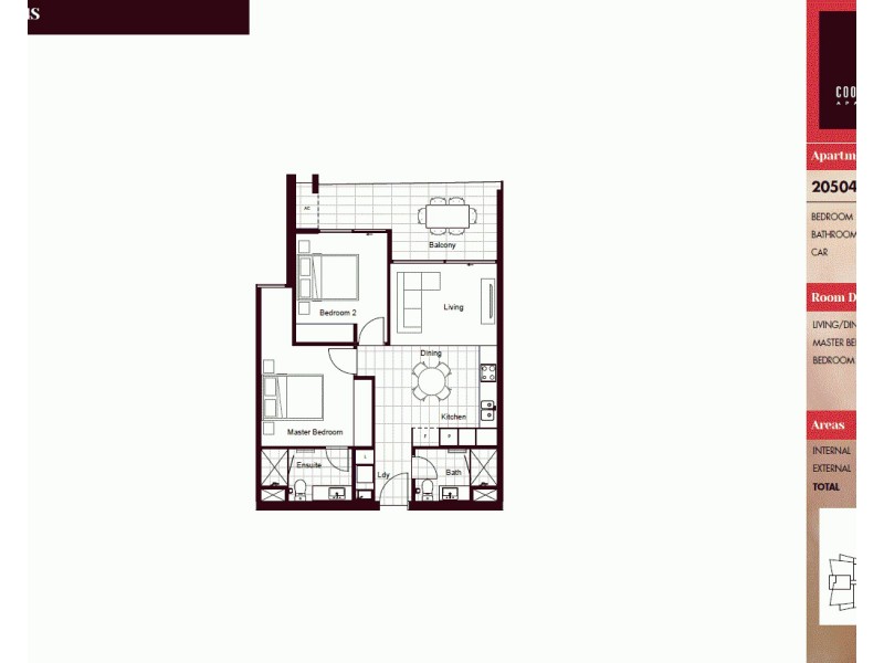 20504/300 Old Cleveland Road, Coorparoo QLD 4151 Floorplan