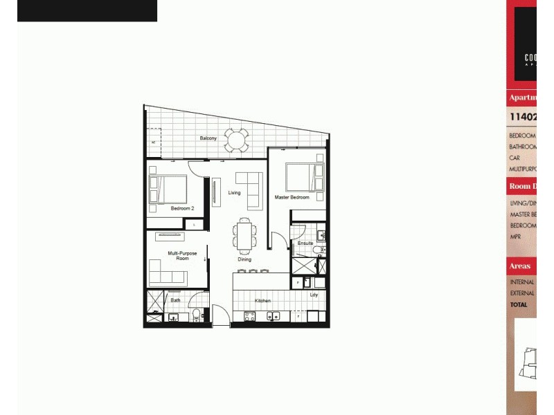 11502/300 Old Cleveland Road, Coorparoo QLD 4151 Floorplan