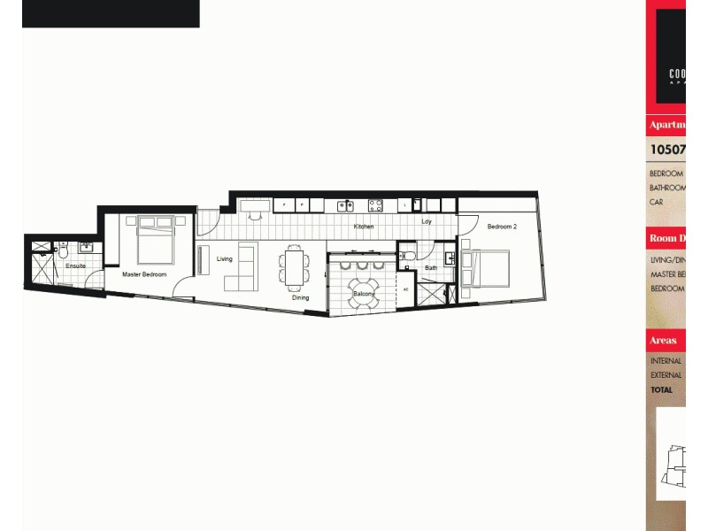 10507/300 Old Cleveland Road, Coorparoo QLD 4151 Floorplan