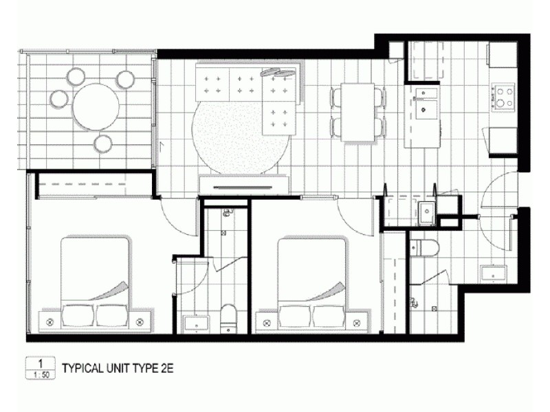 U02/39 Cordelia Street, South Brisbane QLD 4101 Floorplan