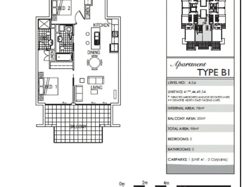 54/28 Ferry Road, West End QLD 4101 Floorplan