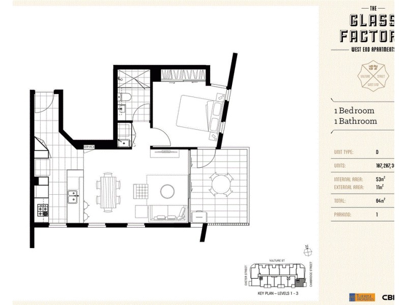 57 Vulture Street, West End QLD 4101 Floorplan