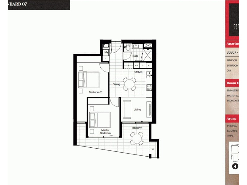 30907/300 Old Cleveland Road, Coorparoo QLD 4151 Floorplan