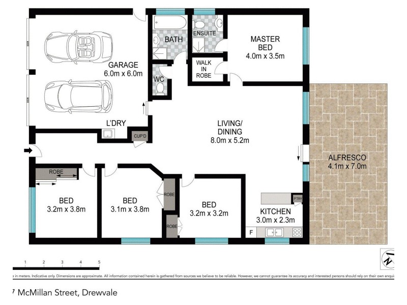 47 McMillan Street, Drewvale QLD 4116 Floorplan