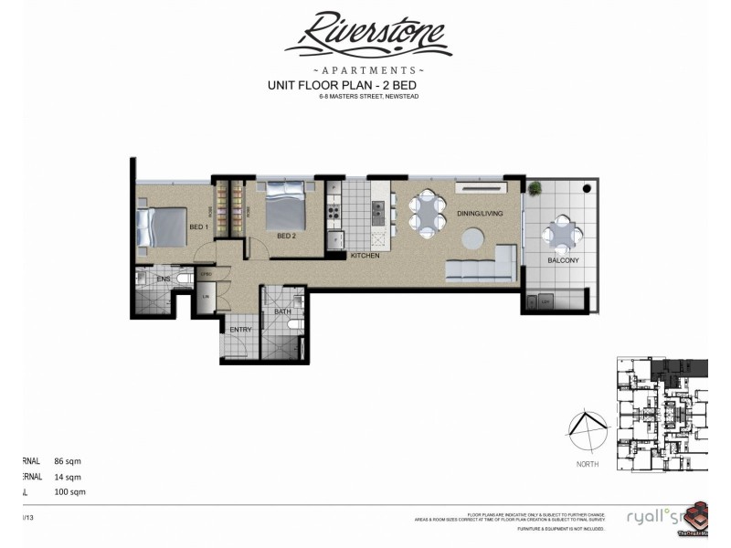 801 / 8 Masters Street, Newstead QLD 4006