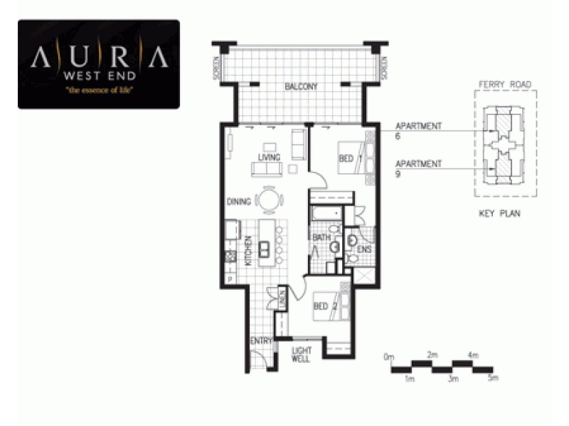 9/42 Ferry Road, West End QLD 4101 Floorplan