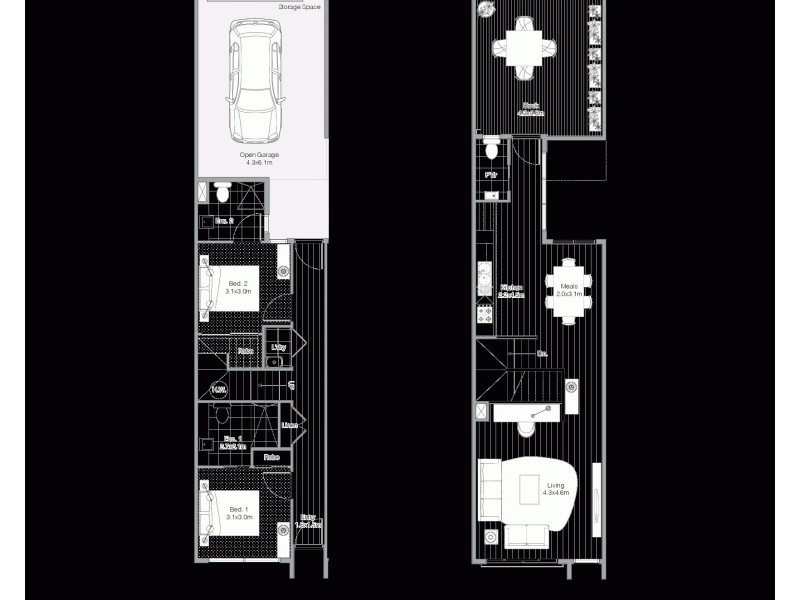 87/25 The Corso, North Lakes QLD 4509 Floorplan