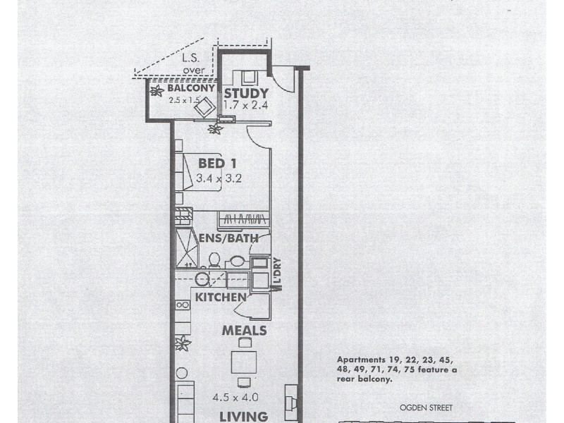 71/86-124 Ogden Street, Townsville City QLD 4810 Floorplan