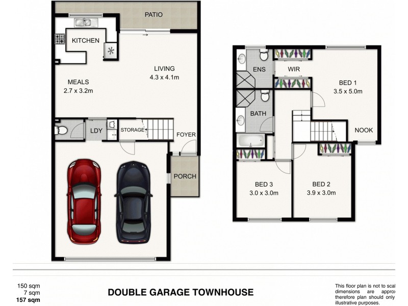 ID:3912195/57 Charles Canty Drive, Wellington Point QLD 4160 Floorplan