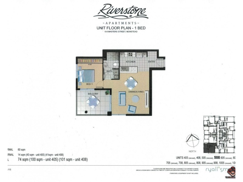 ID:3915185/805 8 Masters Street, Newstead QLD 4006