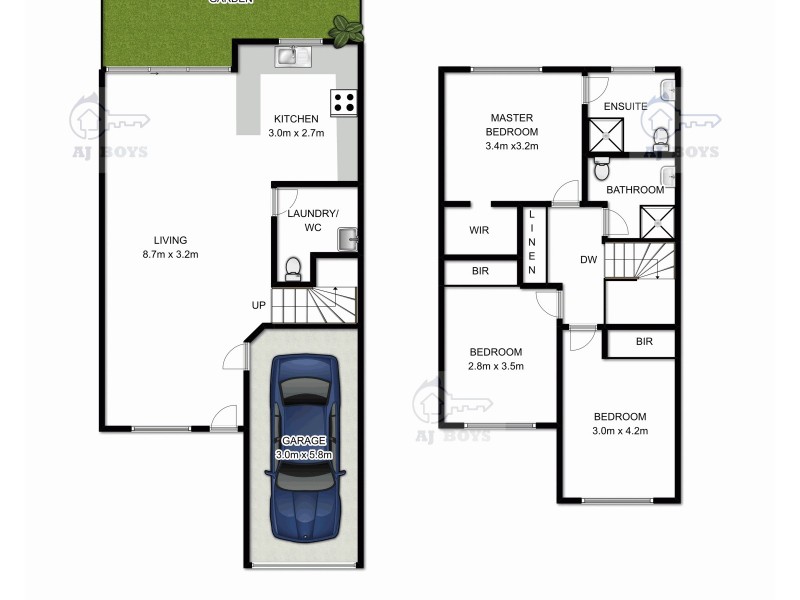 10/643 Pine Ridge Road, Biggera Waters QLD 4216 Floorplan