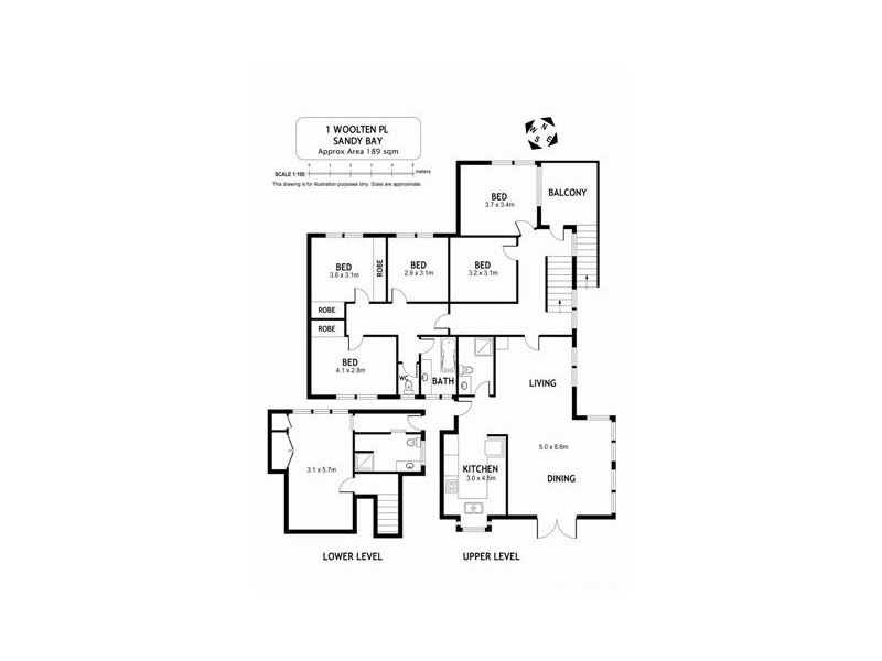 1 Woolton Place, Sandy Bay TAS 7005