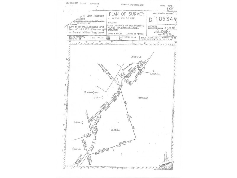 Colebrook TAS 7027