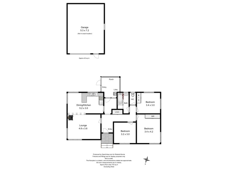 9 New Street, Somerset TAS 7322 Floorplan