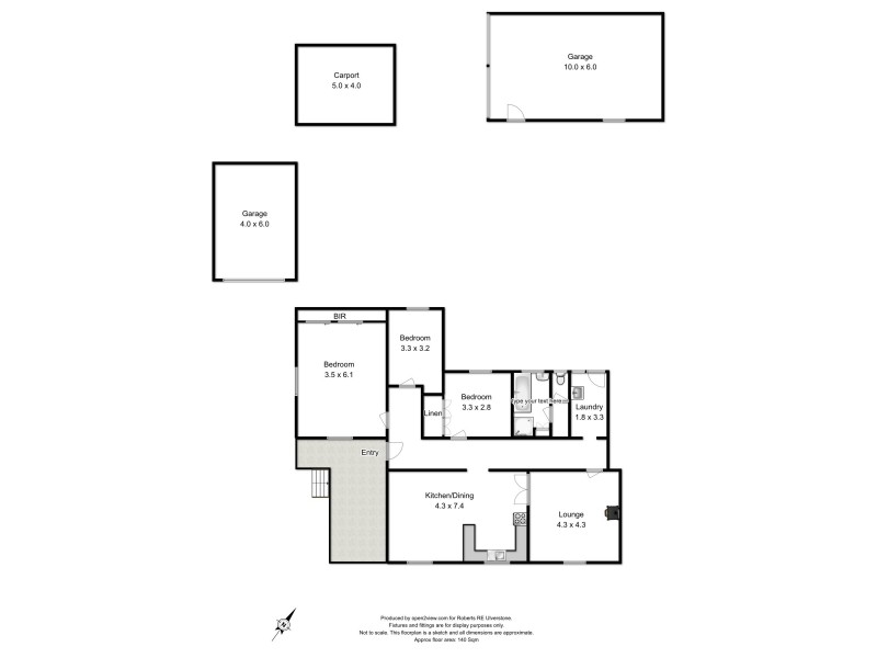 16 River Avenue East, Heybridge TAS 7316 Floorplan