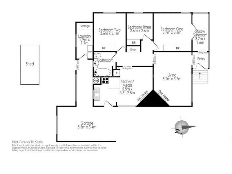 12 Hayes Street, Hillcrest TAS 7320 Floorplan