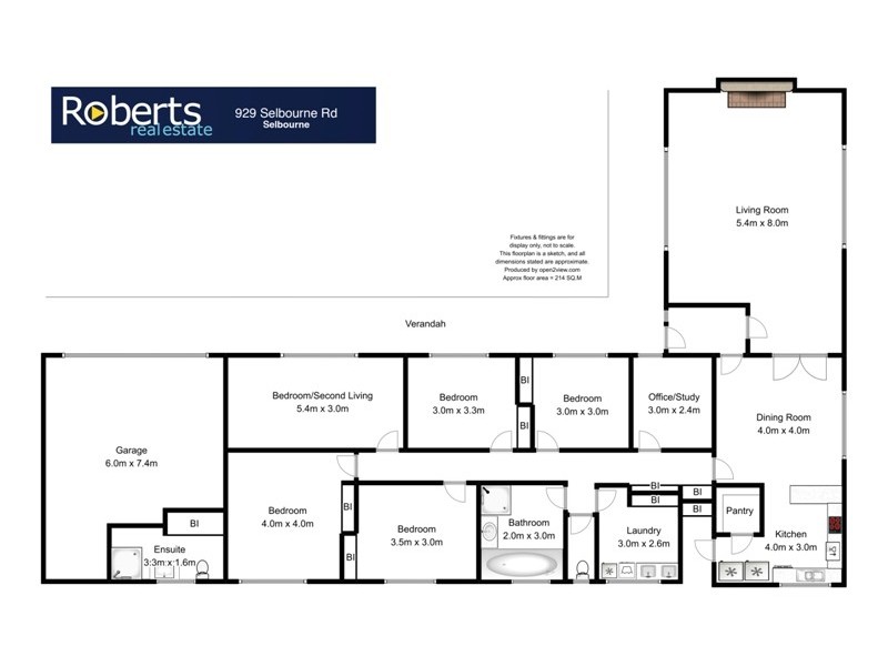 929 Selbourne Road, Selbourne TAS 7292 Floorplan