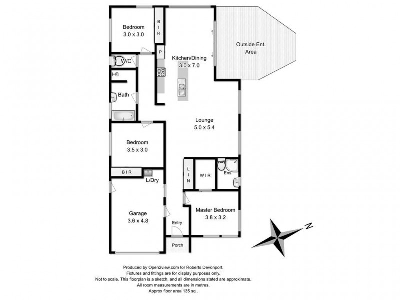 1/25 Tatiana Close, Devonport TAS 7310 Floorplan