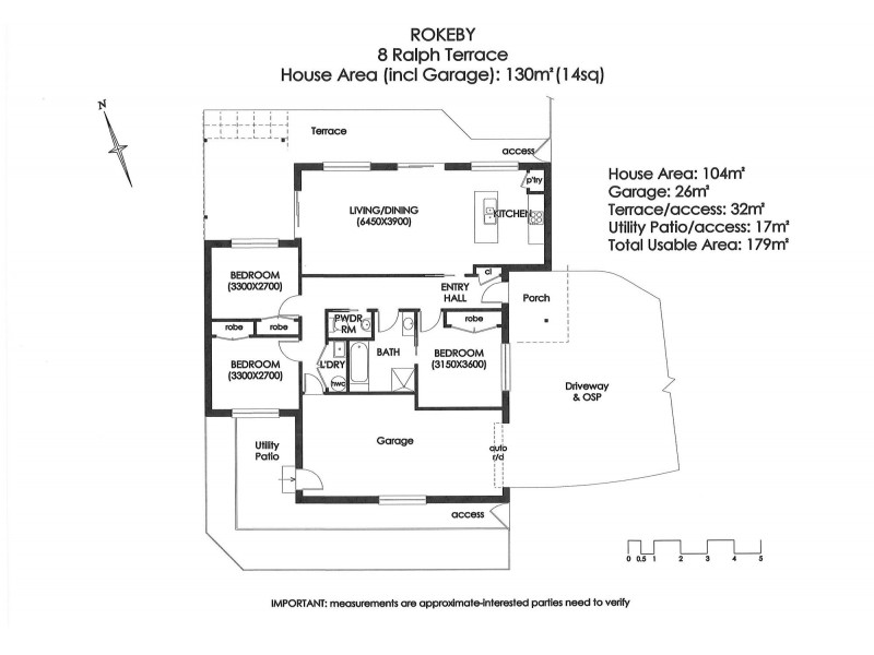 8 Ralph Terrace, Rokeby TAS 7019 Floorplan