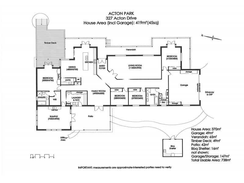 Acton Park TAS 7170 Floorplan