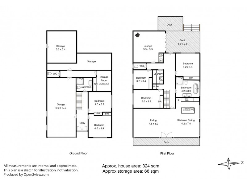 22 Staff Road, Electrona TAS 7054 Floorplan