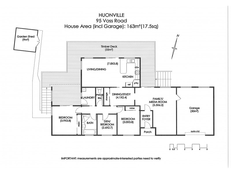95 Voss Road, Huonville TAS 7109 Floorplan