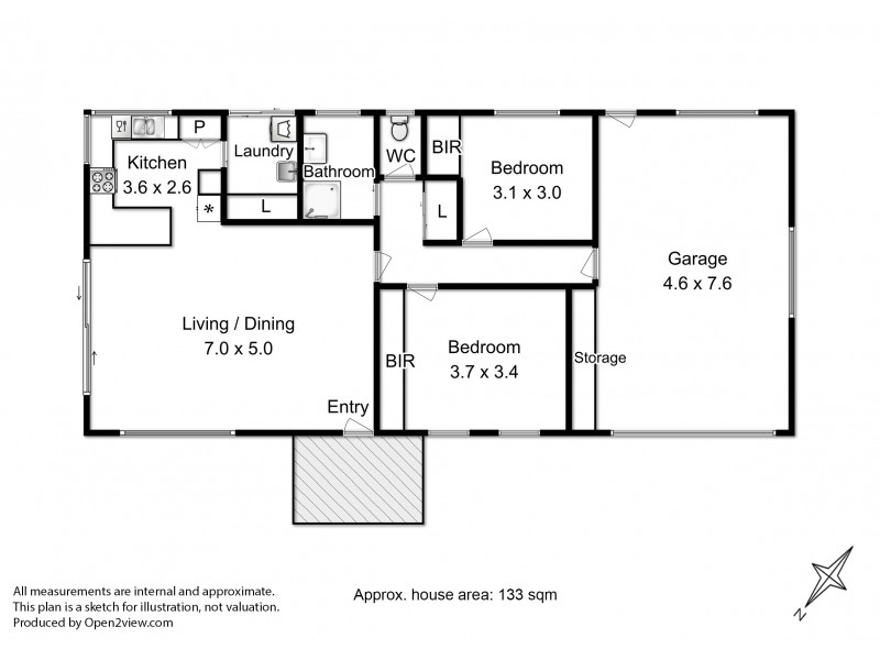 Unit 3 55 Redwood Road, Kingston TAS 7050 Floorplan